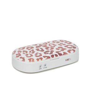 MYTAGALONGS UV Sanitizer Kit in Rose Gold Cheetah